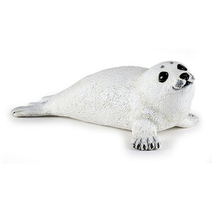 PAPO Marine Life Baby Seal Toy Figure - White by PAPO