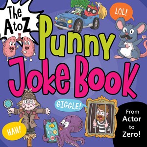 The A to Z Dad Joke Book - Black by Boxer Gifts