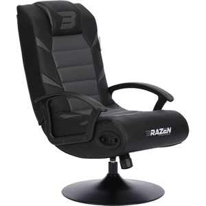 BraZen Pride 2.1 Bluetooth Surround Sound Gaming Chair - Grey by BraZen
