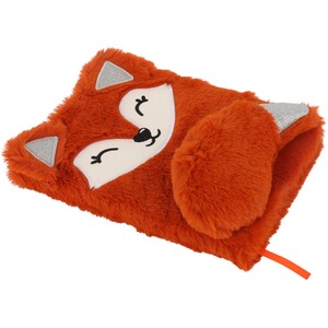 Fluffy Fox Notebook - Brown by The Fall Collection