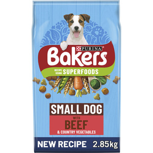 Bakers Dry Food for Small Dogs - 2.85kg by Bakers