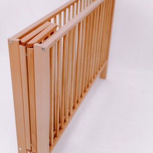 Orrin Foldable Cot Natural with Mattress - Natural by Viculii
