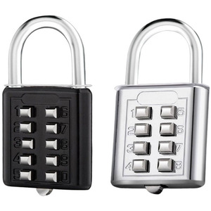 Key Password Hanging Lock Cabinet Lock - Black