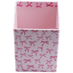 Bow Pen Pot - Pink