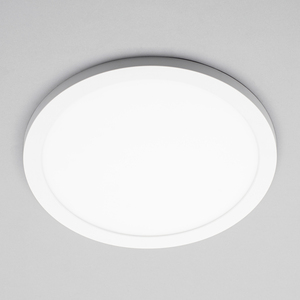 Darly LED 24 Watt Flush Ceiling or Wall Light - White by Litecraft