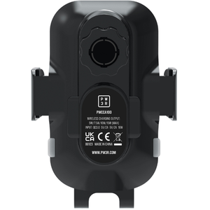 Universal Wireless Charging Phone Holder and Telescopic Mount - Black by PW3R