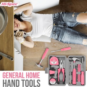 DIY Tool Kit for Home Projects - Pink