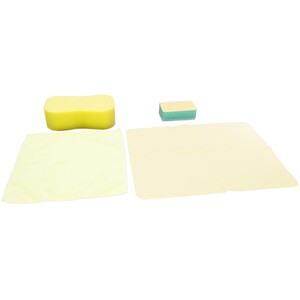 Carkit 4 Piece Cleaning Set - Yellow by Carkit