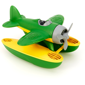 Green and Yellow Seaplane - Green by Green Toys