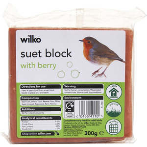 Wild Bird Suet Blocks - Berry / 1