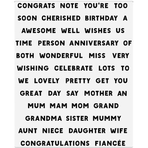 Stamp and Die All Occasions Sentiments - Multi by Crafters Companion