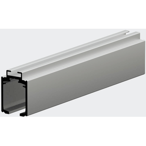 Top Hung Glass Sliding Door Gear Kit - 2400mm Track - Silver by DecorAndDecor