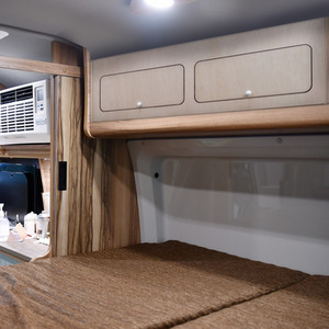 Overhead Camper Van Cabinets - Natural / Plain / 100 x 35 x 35 cm by Monster Shop