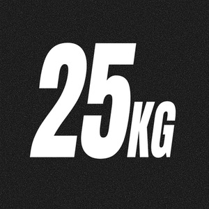 Phoenix Fitness Hex Dumbbell Pair - Black / 25kg by Phoenix Fitness