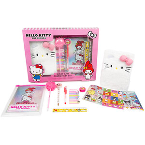 Hello Kitty Diary and Stationery Set - Pink by Hello Kitty