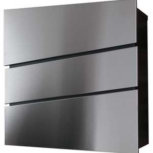 Stainless Steel Letterbox - The Statement - Stainless Steel by The House Nameplate Company