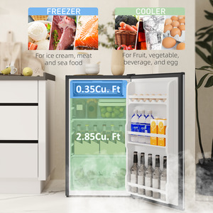 HOMCOM Freestanding Under Counter Fridge by HOMCOM