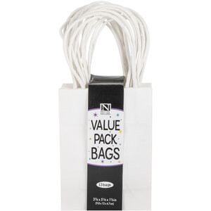 Pack of 13 White Paper Bags