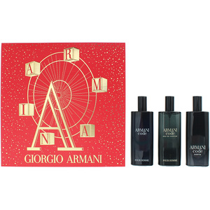 Giorgio Armani Code 3 x 15ml Gift Set - Red by Giorgio Armani