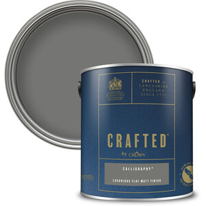 Crown Crafted Flat Matt Paint 2.5L - Calligraphy by Crown Paints