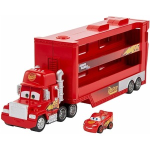 Disney Pixar Cars Minis Transporter with Vehicle - RED by Disney