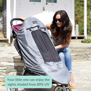 SnoozeShade Plus Deluxe - Grey by SnoozeShade