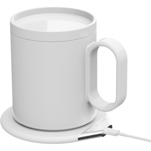 Gadget Monster Smart Mug - Keeps Your Drink Warm and Wireless Charger - White by GadgetMonster
