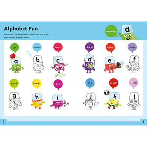 Alphablocks Fun Learning Workbook 3-5 yrs - AB