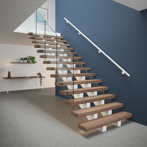 Matt White Easy Fit Stainless Steel Interior Staircase Handrail Kit - Matt White by Rothley