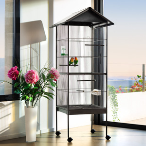 Bird Cage 162cm High - Anthracite by tectake