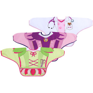 3 Pack of Dreambaby Girls Character Bibs - White