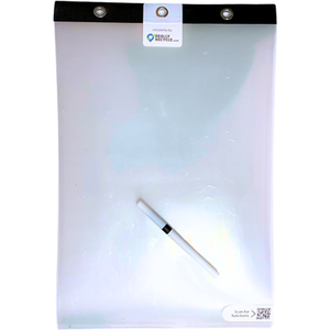 Smart Dry-Wipe Flipchart - Black / A1 by ReallyRecycle.com