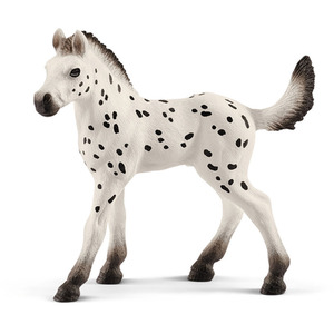 SCHLEICH Horse Club Knapstrupper Foal Toy Figure - 13890 - White by SCHLEICH