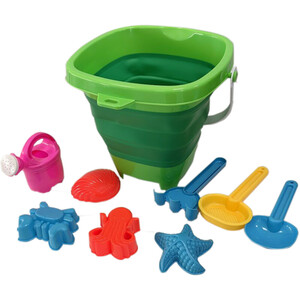 Large Collapsing Bucket Set - Multicolour