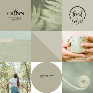 Crown Matt Emulsion - Light Fern / 5l by Crown Paints