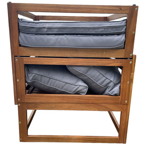 Eliza Bistro Set - Wood by Malay