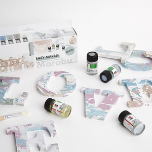 Bee and Bumble Easy Pastel Marbling Craft Kit - Multiple Colours by Bee Bumble