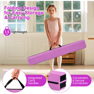 Portable Gymnastics Training Equipment Balance Beam by GAINOOM