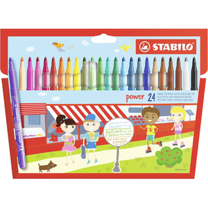 Medium Fibre-Tip Pen - STABILO Power by STABILO