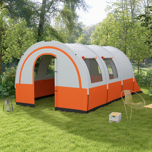 Outsunny 3000mm Waterproof Camping Tent for 5-6 Man by Outsunny