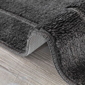 Chelsea 2 Piece Bath Mat Set - Dark Grey
