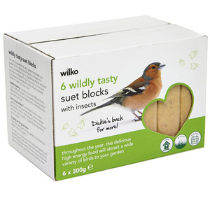 Wild Bird Suet Blocks - Insect / 6