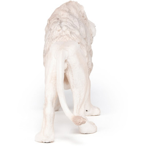 PAPO Large Figurines Large White Lion Toy Figure - White by PAPO