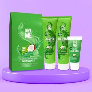 Sulphate and Silicone-Free Haircare Bundle - Aloe Vera & Coconut Oil by Give Me Cosmetics