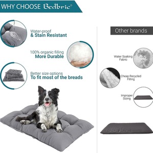 Waterproof Orthopedic Cushion Dog Bed by Bedbric