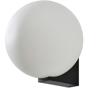 Bola Bathroom Flush Ceiling Light - Black by Litecraft