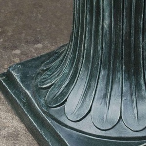 Victorian Stone Effect Solar Powered Water Feature - Turquoise by Solaray