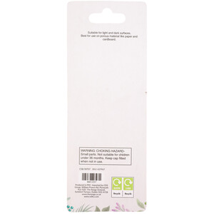 Set of 3 Acrylic Chrome Markers - Chrome by Art Studio