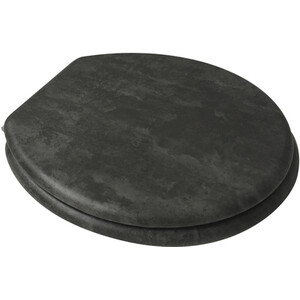 Marble Toilet Seat - Grey