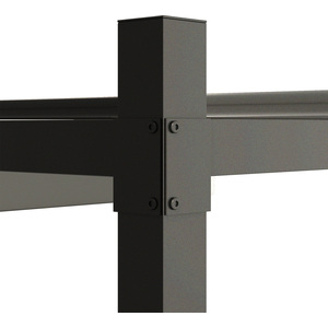 Outsunny 3 x 3(m) Outdoor Pergola with Retractable Roof - Grey by Outsunny